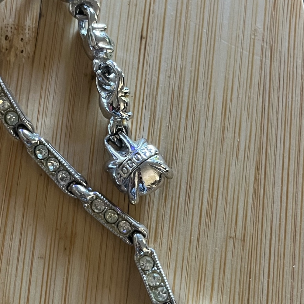 Bogoff Exquisite 1950's Rhinestone Necklace - image 8